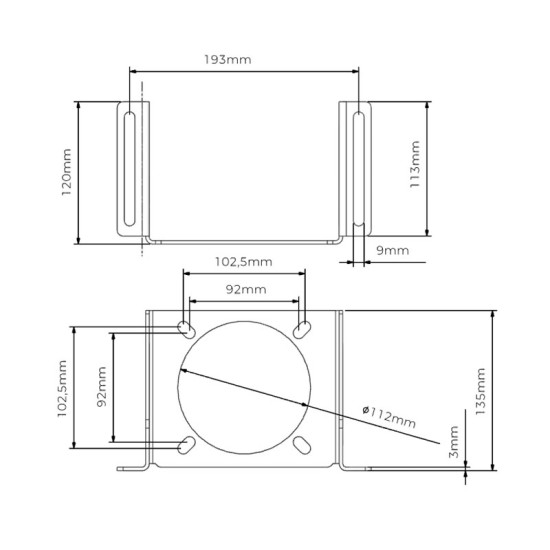 Recard Direct Drive Bracket