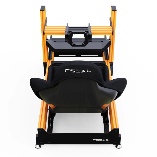 RSeat A1 Pro Formula Orange Cockpit