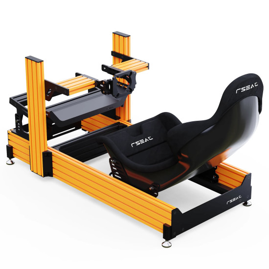 RSeat A1 Pro Formula Orange Cockpit