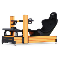 RSeat A1 Pro Formula Orange Cockpit