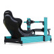 RSeat A1 Pro Formula Turquoise Cockpit