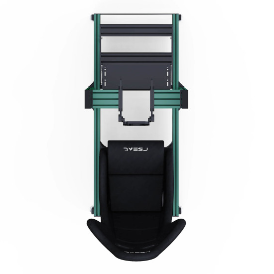 RSeat A1 Pro GT Green Cockpit