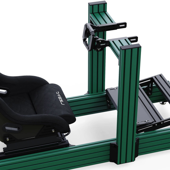 RSeat A1 Pro GT Green Cockpit