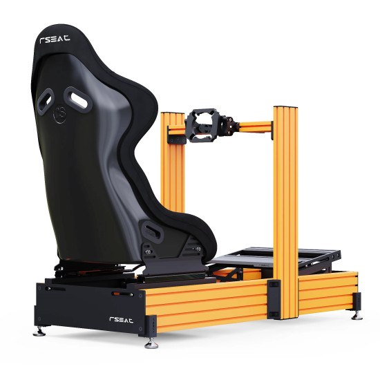 RSeat A1 Pro GT Orange Cockpit