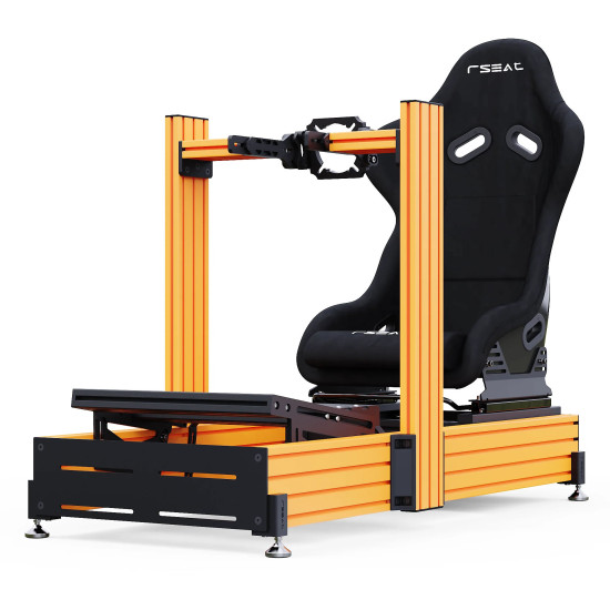 RSeat A1 Pro GT Orange Cockpit