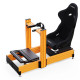 RSeat A1 Pro GT Orange Cockpit