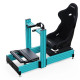 RSeat A1 Pro GT Turquoise Cockpit