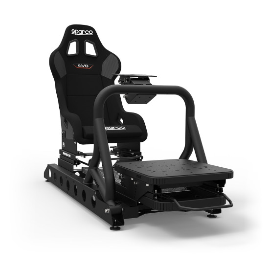 RSeat P1 Black + Sparco EVO