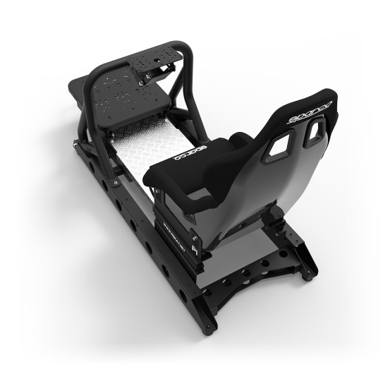 RSeat P1 Black + Sparco EVO
