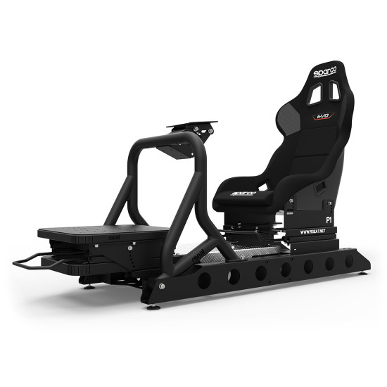 RSeat P1 Black + Sparco EVO