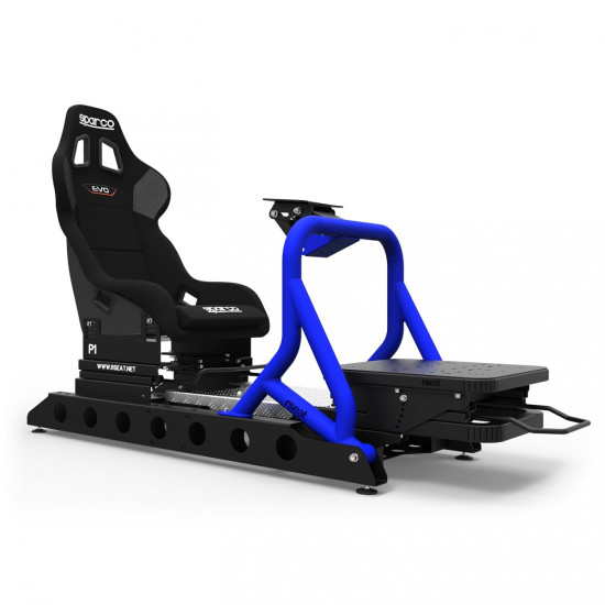 RSeat P1 Blue + Sparco EVO
