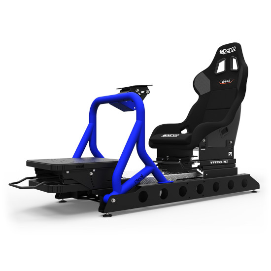 RSeat P1 Blue + Sparco EVO