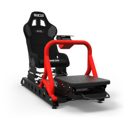 RSeat P1 Red + Sparco EVO