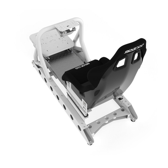 RSeat P1 White + Sparco EVO