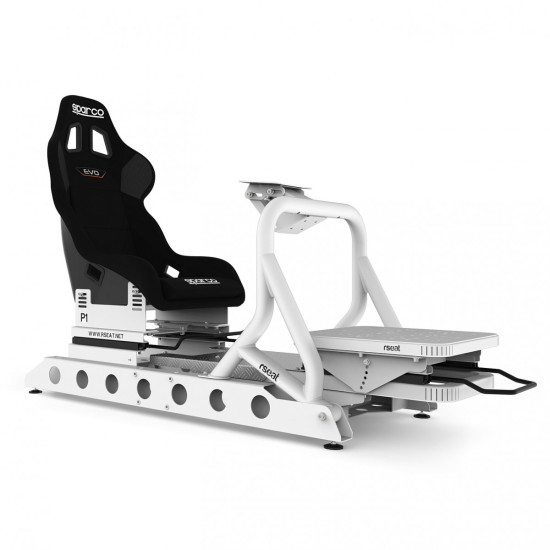 RSeat P1 White + Sparco EVO
