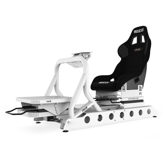 RSeat P1 White + Sparco EVO