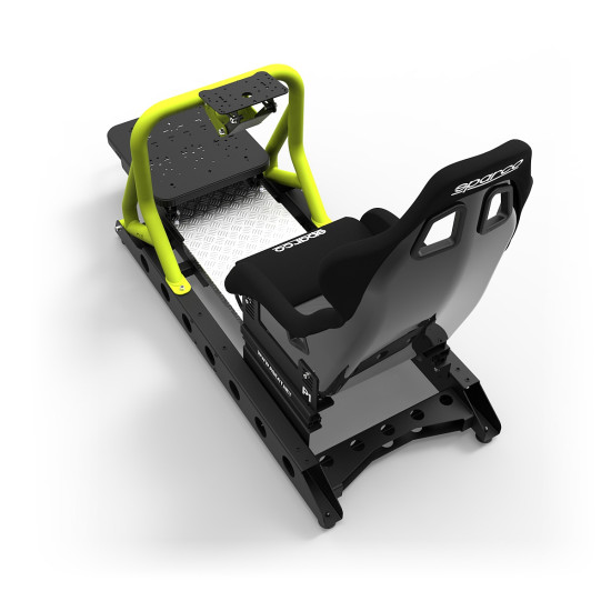 RSeat P1 Yellow + Sparco EVO Cockpit
