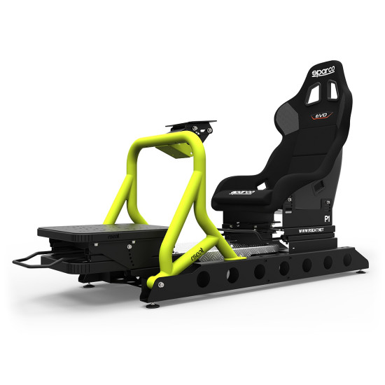 RSeat P1 Yellow + Sparco EVO Cockpit