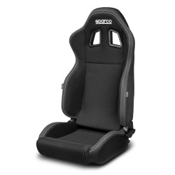 Sparco R100 Reclining Seat- Black & Gray Seat