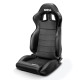 Sparco R100 Sky Reclining Seat - Black Leather