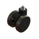 Lockable Castor Wheels - 10 pcs