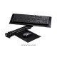 Elite Keyboard And Mouse Tray - Black Edition