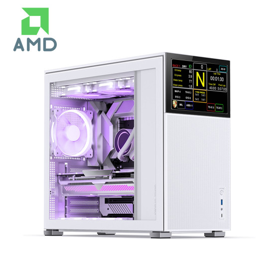 SimGear Endurance Compact by G:RIGS (AMD) - White
