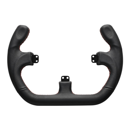 Asetek GT Rim - C Shape Black Leather