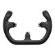 Asetek GT Rim - C Shape Black Leather
