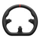 Asetek GT Rim - D Shape Black Leather