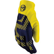Moose Racing MX-2 Navy Yellow Gloves