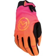 Moose Racing SX-1 Pink Orange Gloves