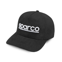 Sparco Cap Suede - Black