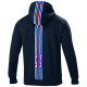 Men's Hoodie Big Stripes Martini Racing - Black