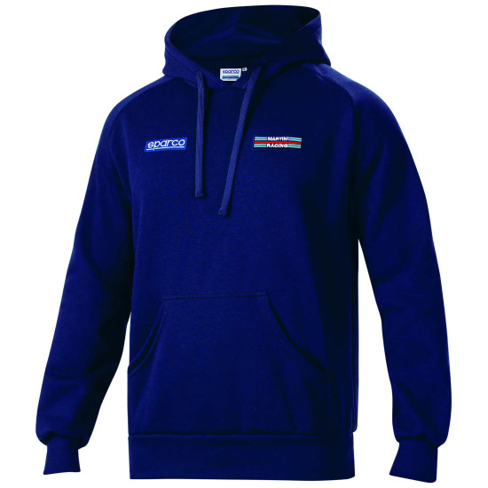Men's Hoodie Big Stripes Martini Racing - Navy Blue