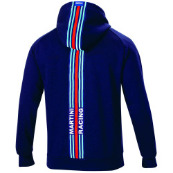 Men's Hoodie Big Stripes Martini Racing - Navy Blue