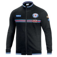 Men's Full Zip Sweatshirt Martini Racing - Black