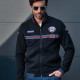 Men's Full Zip Sweatshirt Martini Racing - Black