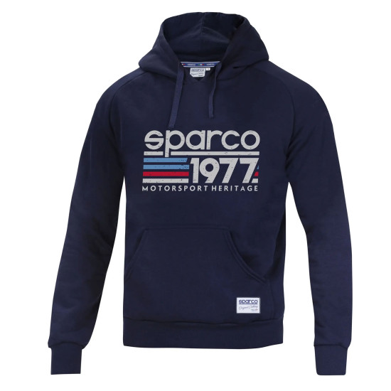 Men's Hoodie Sparco 1977 - Blue Marine
