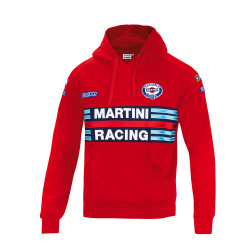 Men's Hoodie Sparco Martini Racing - Red