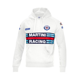 Men's Hoodie Sparco Martini Racing - White