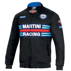 Men's Bomber Jacket Martini Racing - Black