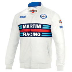 Men's Bomber Jacket Martini Racing - White