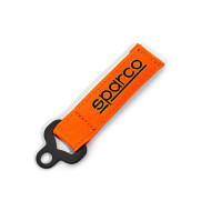 Sparco Leather Key Holder - Orange