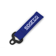 Sparco Leather Key Holder - Blue