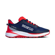 Men's Sneakers Sparco S-Run - Blue Marine & Red