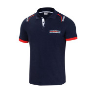 Men's Polo Embroideries Martini Racing - Navy Blue