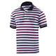 Men's Polo Striped Martini Racing - White
