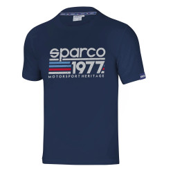 Men's T-Shirt Sparco 1977 - Blue Marine