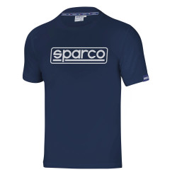 Men's T-Shirt Sparco Frame - Blue Marine